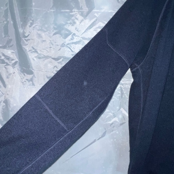 The North Face fleece pullover 3/4 zip Navy Blue L​ - Picture 3 of 8